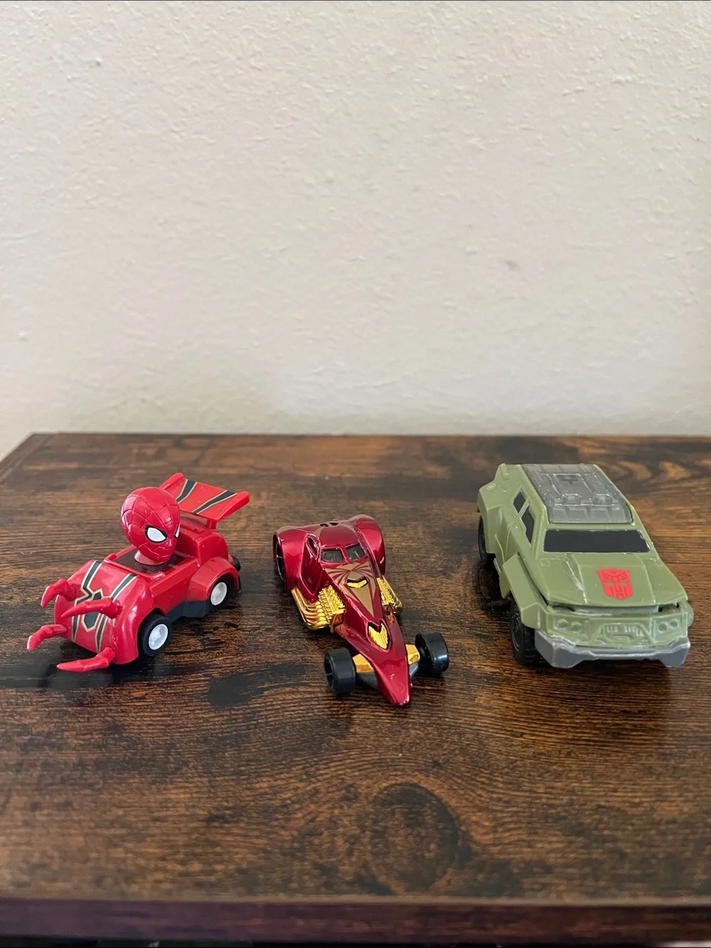 Spiderman Car Vehicle Transformers Kids Toys